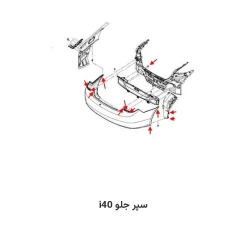 سپر جلو i40